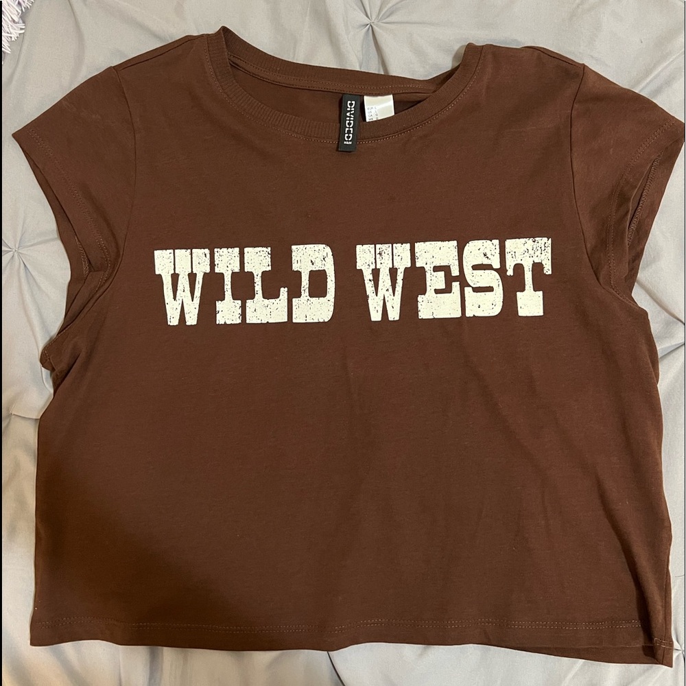 H&M “Wild West” crop top size large